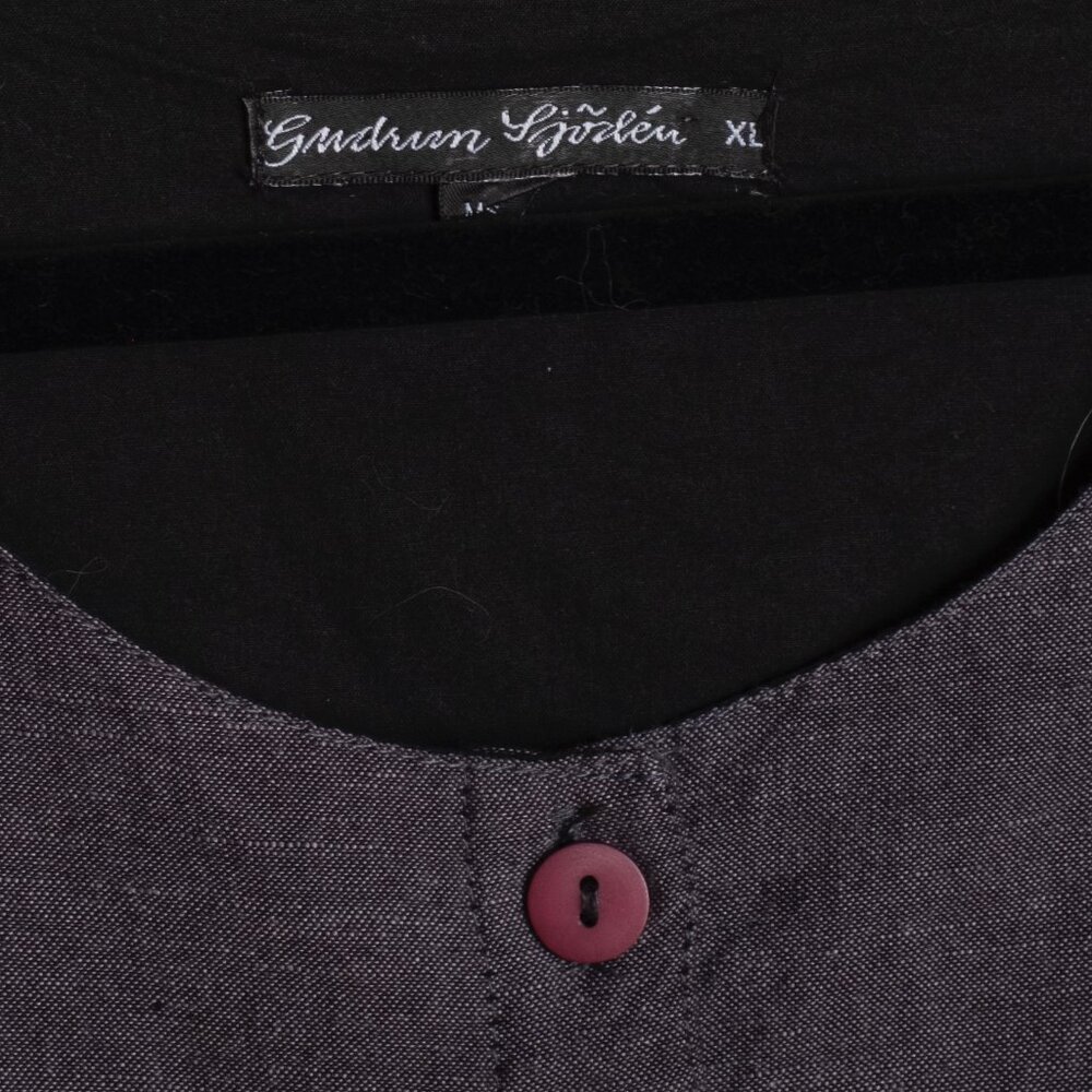 Gudrun Sjöden Linen/Cotton long line tunic top Lagonlook Boho size XL - Picture 5 of 7